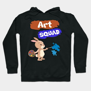 Art Squad (Blue Paint) Hoodie